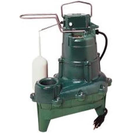 Zoeller Pump Co Zoeller Cast Iron Automatic Sewage Pump 4-10 Hp 106930